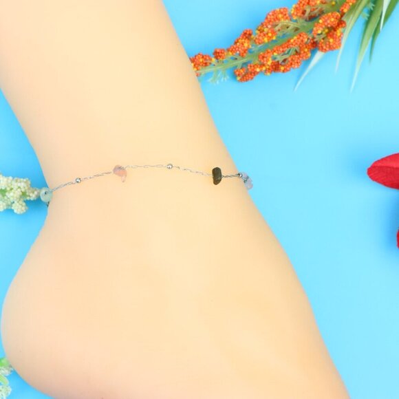 Elegant Handmade Anklet – Perfect for Women & Girls | Ideal Gift Option, DYC1712 - Picture 1 of 7